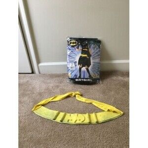 Batman Batgirl Child Girls Halloween Costume Size M 8-10 Multi-Color